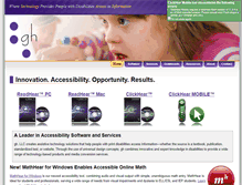 Tablet Screenshot of gh-accessibility.com